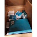 Box lot of stationery