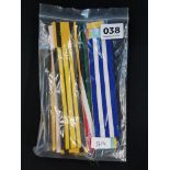 BAG OF 19TH CENTURY VICTORIAN MILITARY RIBBONS