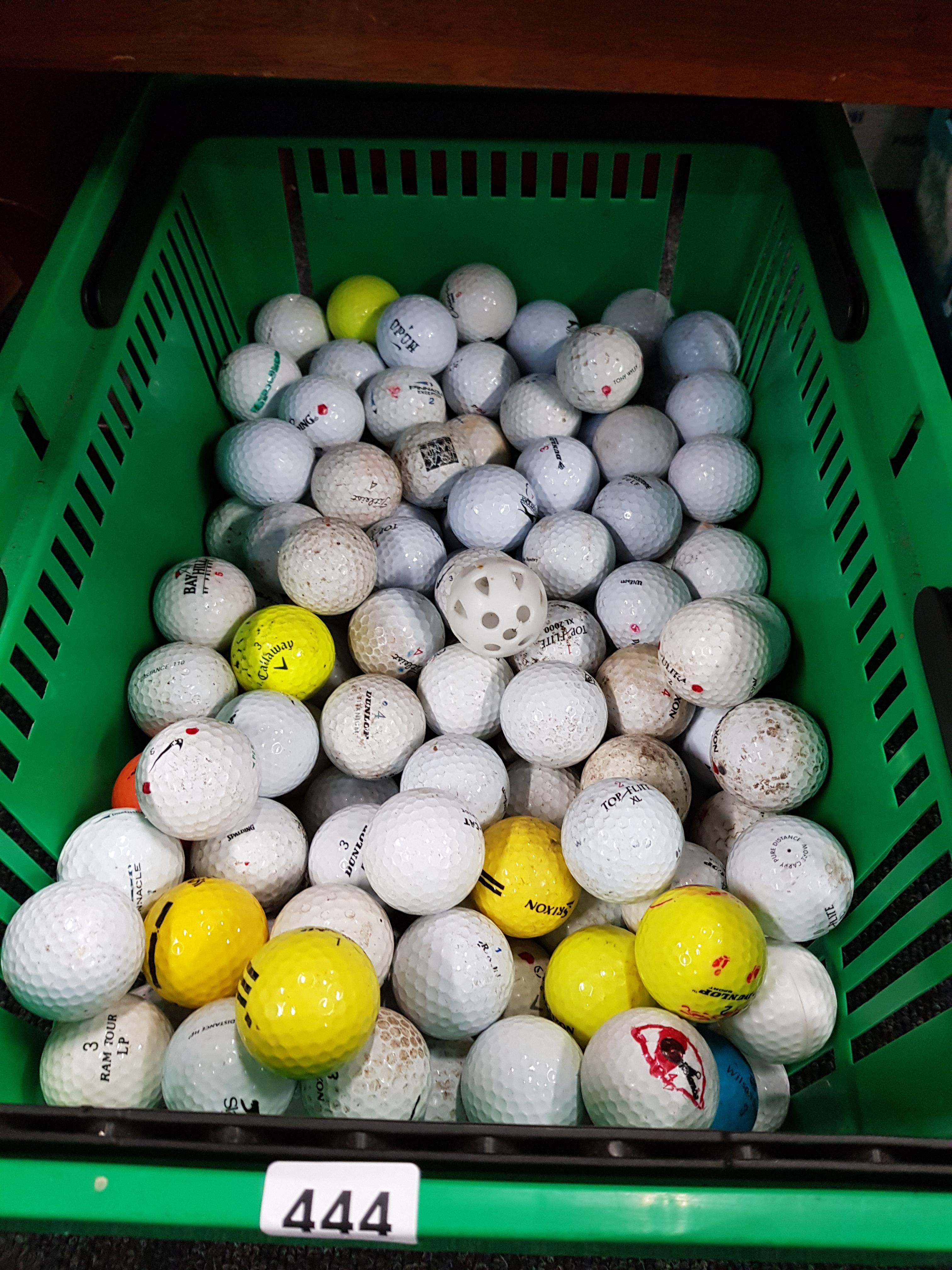 BOX OF GOLF BALLS