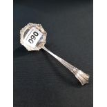 SILVER LADLE BIRMINGHAM 1891/92