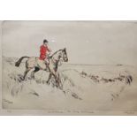 TOM CARR SIGNED COLOURED ETCHING