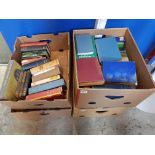 4 BOXES OF OLD BOOKS