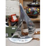 METAL SAILING BOAT