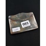 SILVER CARD HOLDER BIRMINGHAM 1911/12 CIRCA 71G