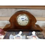 INLAID MANTLE CLOCK