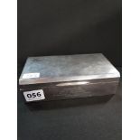 ANTIQUE SILVER CIGARETTE BOX