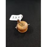 MINIATURE MAUCHLINE WARE TAPE MEASURE