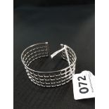 SILVER CUFF BANGLE