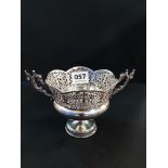 CONTINENTAL SILVER TWIN HANDLED BOWL