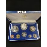 PROOF SET OF BARBADOS COINS