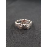 SILVER CLADDAGH RING