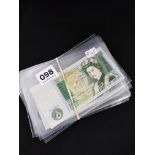 10 X OLD BANK OF ENGLAND ONE POUND NOTES IN VERY GOOD CONDITION