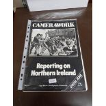 NORTHERN IRELAND TROUBLES MAGAZINE - CAMERA WORK - REPORTING ON NORTHERN IRELAND SPECIAL ISSUE