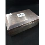 ANTIQUE SILVER CIGARETTE BOX