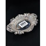 ANTIQUE SILVER PIN DISH