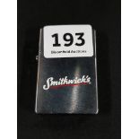 ZIPPO LIGHTER - SMITHWICKS