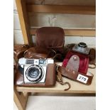 3 OLD VINTAGE CAMERAS