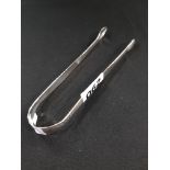 SILVER GEORGIAN SUGAR TONGS