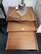 SET OF RETRO G-PLAN NEST OF TABLES