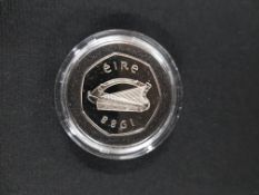 LIMITED EDITION 988-1988 IRISH 50P PIECE