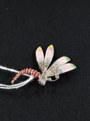 ENAMEL DRAGON FLY BROOCH