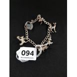 SILVER CHARM BRACELET