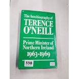 SIGNED TERENCE O'NEILL AUTOBIOGRAPHY