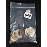 BAG OF OLD COINS