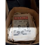 QUANTITY BOXING MAGAZINES