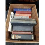BOX OF OLD BOOKS