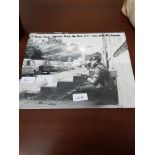 ORIGINAL NORTHERN IRELAND TROUBLES OPERATION BANNER PHOTOGRAPH OF A GORDON HIGHLADNERS PRIVATE ON