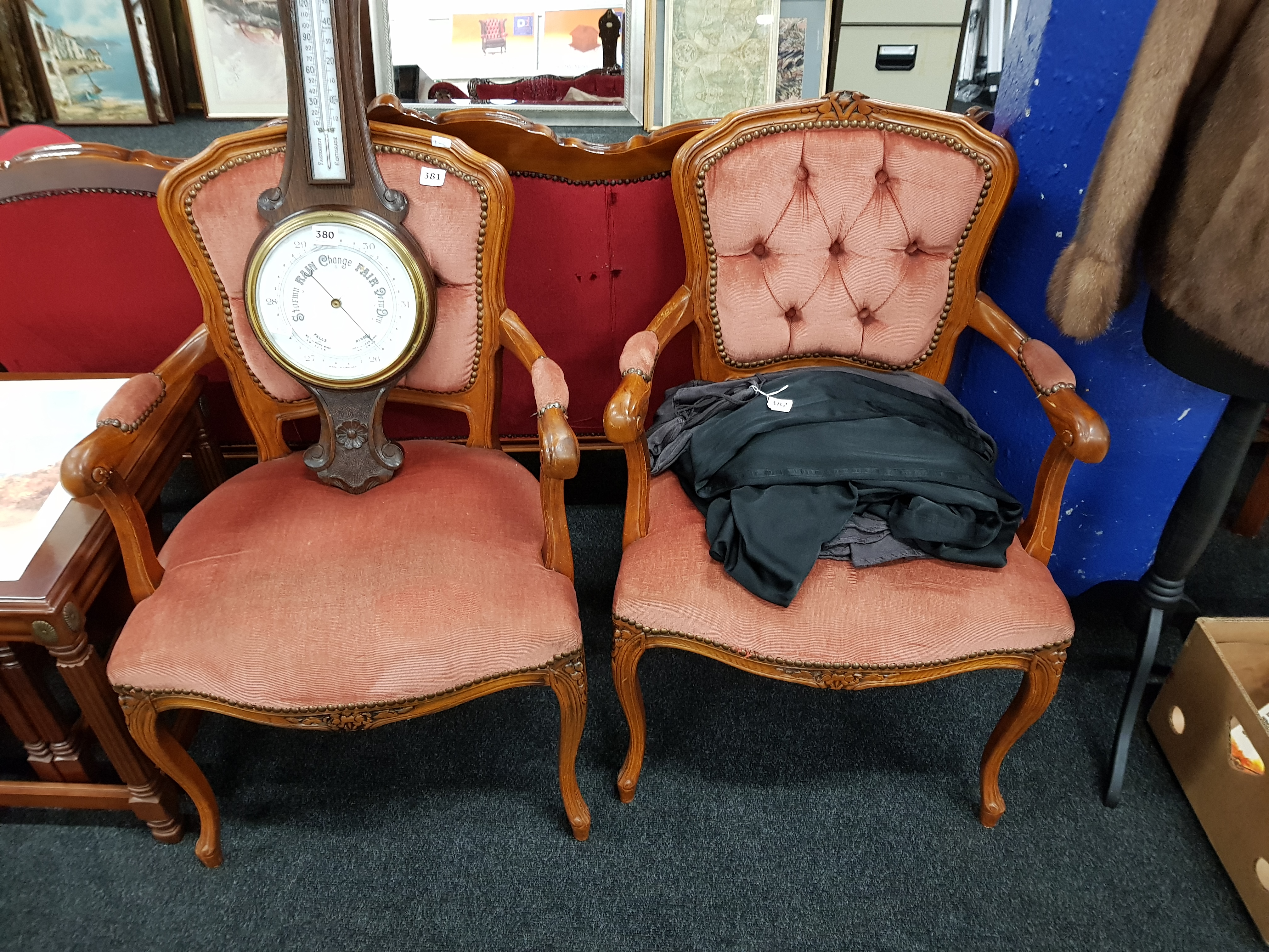 PAIR CHAIRS