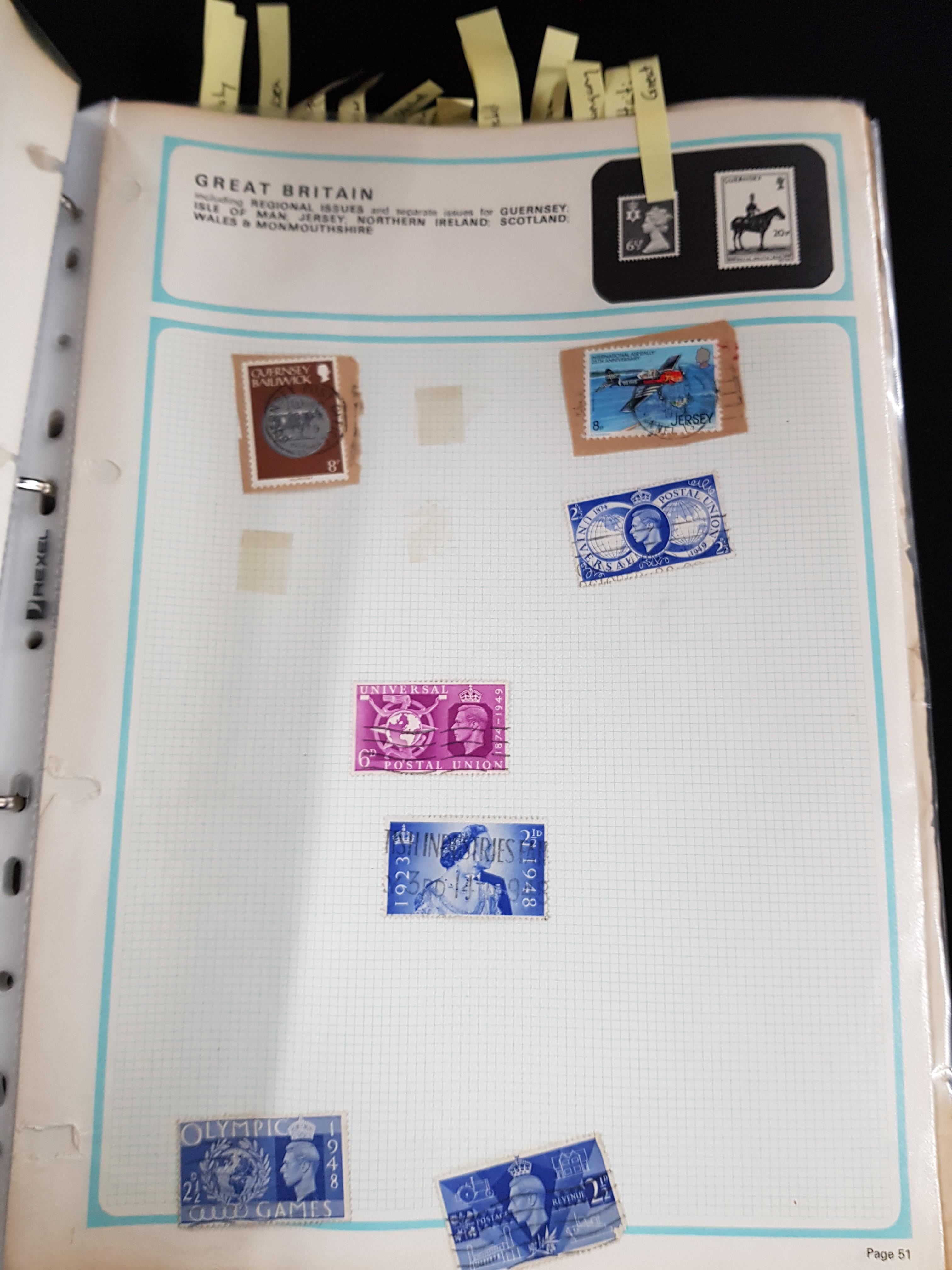 COLLECTION OF WORLD STAMPS