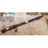 ANTIQUE BUTCHER BAYONET