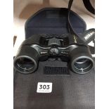 NIKON BINOCULARS AND CASE