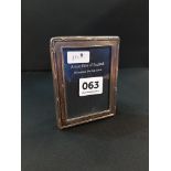 SMALL SILVER PHOTO FRAME