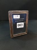 SMALL SILVER PHOTO FRAME