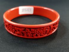 CORAL STYLE CARVED BANGLE