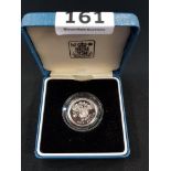 SILVER PROOF £1.00 COIN