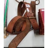 OLD LEATHER SAM BROWN BELT