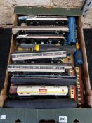2 BOXES OF RAILWAY CARRIAGES