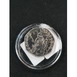 TT RACES 50 PENCE COIN