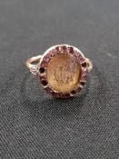 EARLY VICTORIAN 18K AMETHYST RING