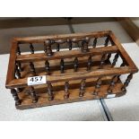 SMALL ROSEWOOD DRINKS TRAY