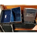 RARE NEWMAN AND GUARDIA CAMERA COLLECTION CIRCA 1900 TO INCLUDE HIGH SPEED CAMERA, BELLOWS BOX,