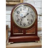 LATE VICTORIAN BRACKET CLOCK SD NEIL BEL;FAST WITH A TING TANG MOVEMENT BY WINTERHALDER AND HOFMEIER