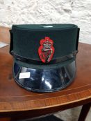 1990'S ROYAL ULSTER CONSTABULARY FEMALE CONSTABLES PEAKED CAP