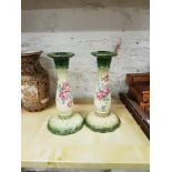 PAIR OF VICTORIAN CANDLESTICKS