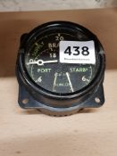 WW2 MK 1C BRAKE PRESSURE GAUGE (AS USED IN LANCASTER SPITFIRE)