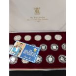 ROYAL MARRIAGE SILVER COMMEMORATIVE COIN SET